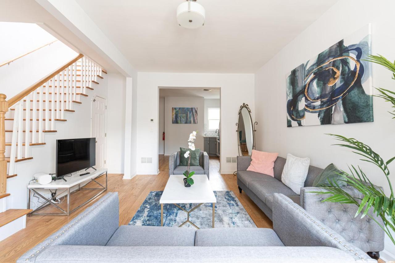 Vila Tranquil Town House With Parking And Laundry - Just 25 Minutes To Time Square! Jersey City Exteriér fotografie