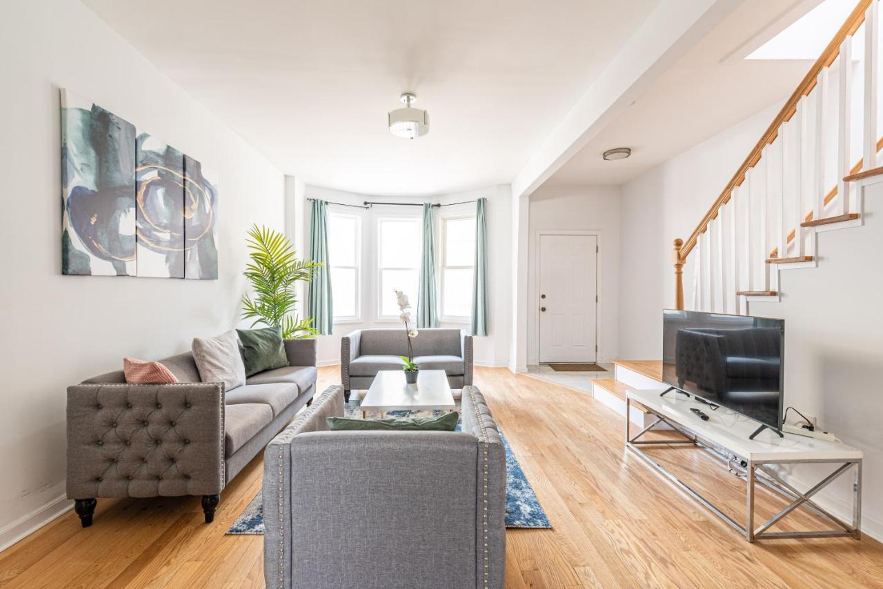 Vila Tranquil Town House With Parking And Laundry - Just 25 Minutes To Time Square! Jersey City Exteriér fotografie
